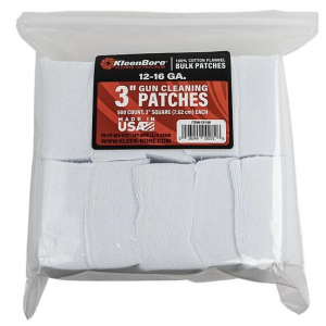 KleenBore 3" Bore Cleaning Patches 12-16 ga 500/ct