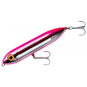 Heddon Super Spook Jr. Chrome/Pink