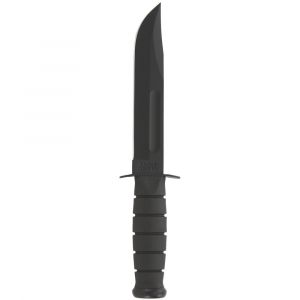 Ka-Bar Ka-Bar Fixed Knife 7" Clip Point Blade Black with Sheath