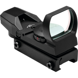 NcStar Red & Green Reflex Sight with 4 Reticles and QR Mount - Black