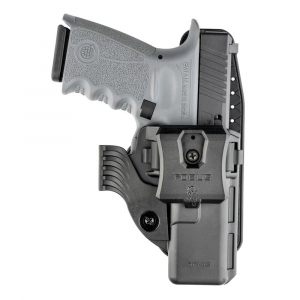 Fobus Handgun Holster OWB Paddle IWB Clip Wing & Sweatguard Appendix for Glock 19 19X 23 32 45 Black Ambi