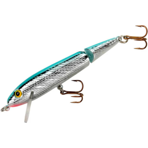 Rebel Minnow Jointed Crankbait 2-1/2" 1/8 oz Silver/Blue