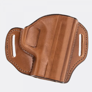 Bianchi Model 57 Remedy Holster Size 9 for Semi Autos and Small Revolvers Tan RH