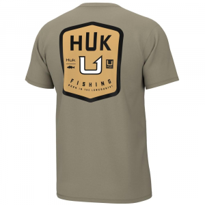 Huk Born Short Sleeve Shirt Overland Trek S
