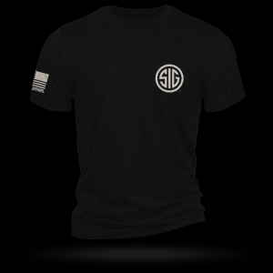 Nine Line Sig Sauer Logo Short Sleeve Shirt Black XL