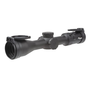 Sig-Sauer Sig Sauer Whiskey 4 Low Profile Rifle Scope 3-12x44 30mm SFP Hellfire Quadplex Illum Capped 0.25 MOA - Black - $329.99 at Natchez Shooting & Outdoors