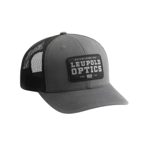Leupold Leupold Established 1907 Trucker Hat Grey/Black - $16.20 at Natchez Shooting & Outdoors