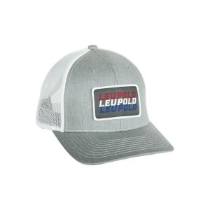 Leupold Leupold Patriot Trucker Hat Heather Grey/White - $19.79 at Natchez Shooting & Outdoors