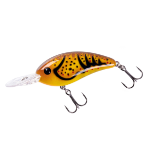 Bomber Fat Free Guppy Crankbait 2-3/8" 3/8 oz Muddy Craw