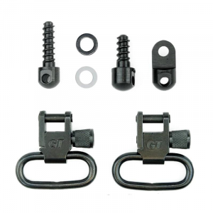 GrovTec Ruger Carbines Auto and Single Locking Swivel Sets 1" Black