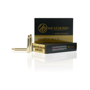 Weatherby Unprimed Brass Rifle Cartridge Cases 7mm PRC 50/ct