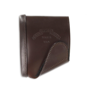 Galco Leather Slip On Recoil Pad Dark Havana Brown Ambi Small