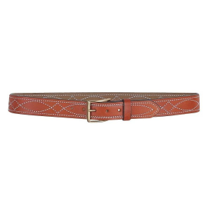 DeSantis Fancy Stitch Lined Belt 1.5" Tan Size 36