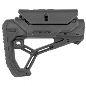 Fab Defense GL-CORE CP Buttstock with Adjustable Cheek-Rest for Milspec and Commercial Tubes Black