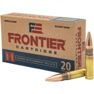 Frontier Rifle Ammo .300 BLK 125 gr FMJ 2175 fps 200/ct (10 Boxes of 20/rd)