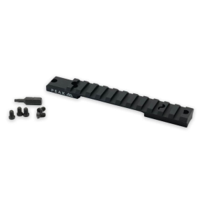 Weatherby Weatherby PEAK 44 Picatinny Rail (JRAIL) Model 307 Long Action 20 MOA Scope Base Black - $62.49 at Natchez Shooting & Outdoors