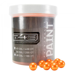 Umarex T4E Paintballs .50 Cal Ammo 250/Ct - Orange