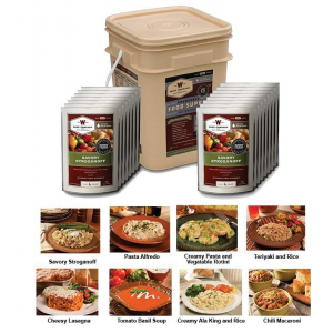 Wise Company 60-Serving Emergency Grab and Go Food Kit