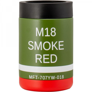 Mission First Tactical M18 Red Smoke Can Cooler 12 oz