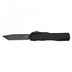 Kershaw Livewire Automatic Knife 3-3/10" Tanto Blade Black