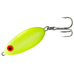 Bomber Slab Spoon 1 1/4 Fluorescent Yellow