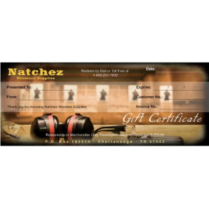 Natchez 200 Dollar Gift Certificate (Will Be Mailed)