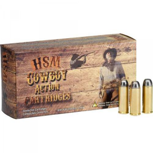 HSM Cowboy Action Rifle Ammunition .32-20 Win 115gr RNFP 850 fps 50/ct