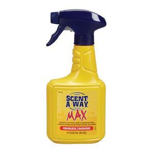 Hunter's Specialties Scent-A-Way Max Odor Control Spray - Odorless 12 oz
