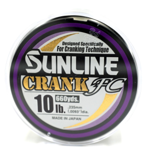 Sunline Crank FC 660 yd  Clear  10 lb