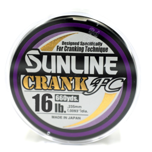 Sunline Crank FC 660 yd  Clear  16 lb