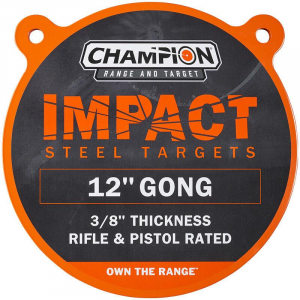 Champion Impact Steel Gong Target 12" Round