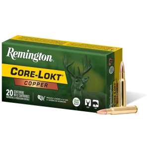 Remington Remington Core-Lokt Copper Rifle Ammunition .300 Win Mag 180gr CHP 2850 fps 20/ct - $50.99 at Natchez Shooting & Outdoors