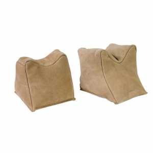 Champion Sandbag Pair Front and Rear Tan Suede