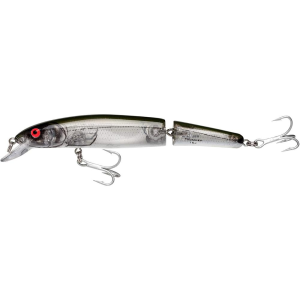 Bomber BSW Long A Jointed Jerkbait 6" 1 oz Silver Flash/Grn Bk