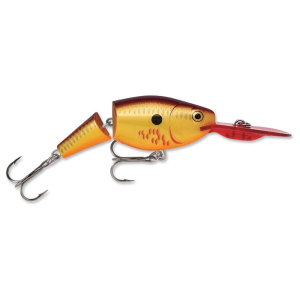 Rapala Jointed Shad Rap 05 Jerkbait 2" 1/4 oz Bleeding Copper Flash