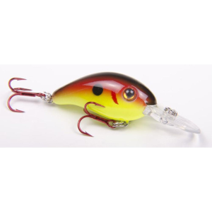Strike King Slab Hammer Mini Crankbait 1-3/4" Chartreuse Red Back