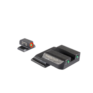 Ameriglo Ameriglo Trooper Tritium Handgun Sight Set for S&W M&P Shield (Excludes EZ) Green Rear Green with Orange Front - $81.99 at Natchez Shooting & Outdoors