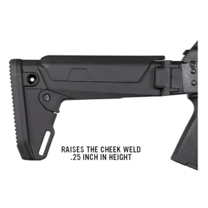 Magpul  .25" Cheek Riser  Fits AK  Black Finish MAG445-BLK