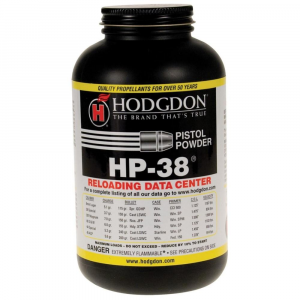 Hodgdon HP-38 Spherical Handgun Powder 1 lbs