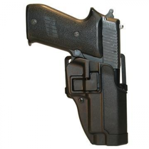Blackhawk! SERPA CQC Concealment Holster Matte Finish Sig P220/P229 Black Left Hand