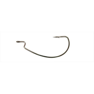 Gamakatsu-Usa Gamakatsu Offset EWG Black Size 3/0 25pk - $23.51 at Natchez Shooting & Outdoors