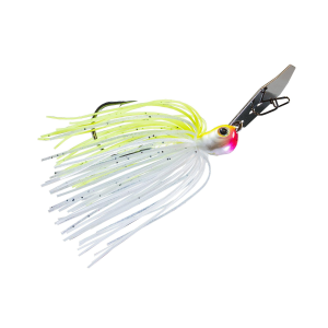 ChatterBait Jack Hammer 1/2 oz Chartreuse/White