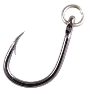 Owner-Hooks Owner Gorilla  Ringed Size 3/0  Black Chrome  5pk - $11.00 at Natchez Shooting & Outdoors