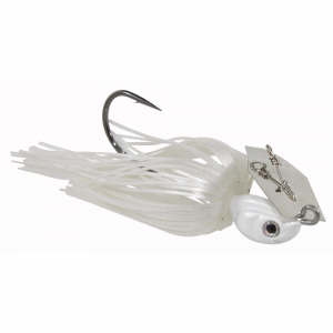 ChatterBait Project Z 1/2 Pearl Ghost Silver Blade