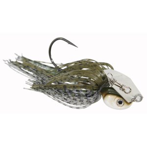 ChatterBait Project Z 1/2 Green Pumpkin Shad Silver Bl