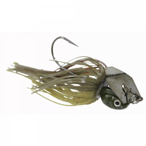 ChatterBait Project Z 1/2 Green Pump Craw Black Blade