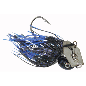 ChatterBait Project Z 3/8 Black/Blue Black Blade