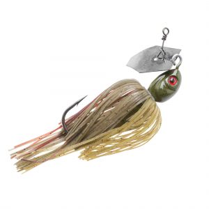 ChatterBait Project Z 3/8 Green Pump Craw Black Blade