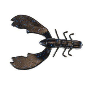 Berkley PB Chigger Craw 3'' Black Blue Fleck 10pk