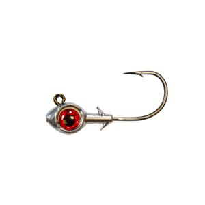 Z-Man-Fishing Z Man Trout Eye Jighead 1/4 Red 3pk - $6.05 at Natchez Shooting & Outdoors